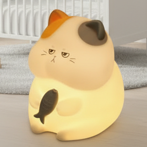 Veilleuse Chat Glouton En Silicone