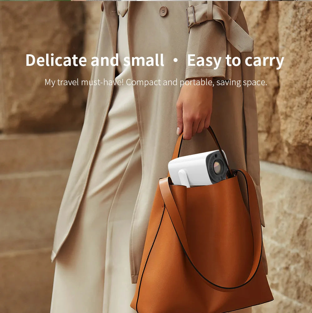 Projecteur 4K Smart K2 Rechargeable Avec Haut-parleur