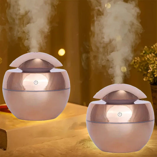 Diffuseur ultrasonique puressentiel USB compact et élégant, brume parfumée