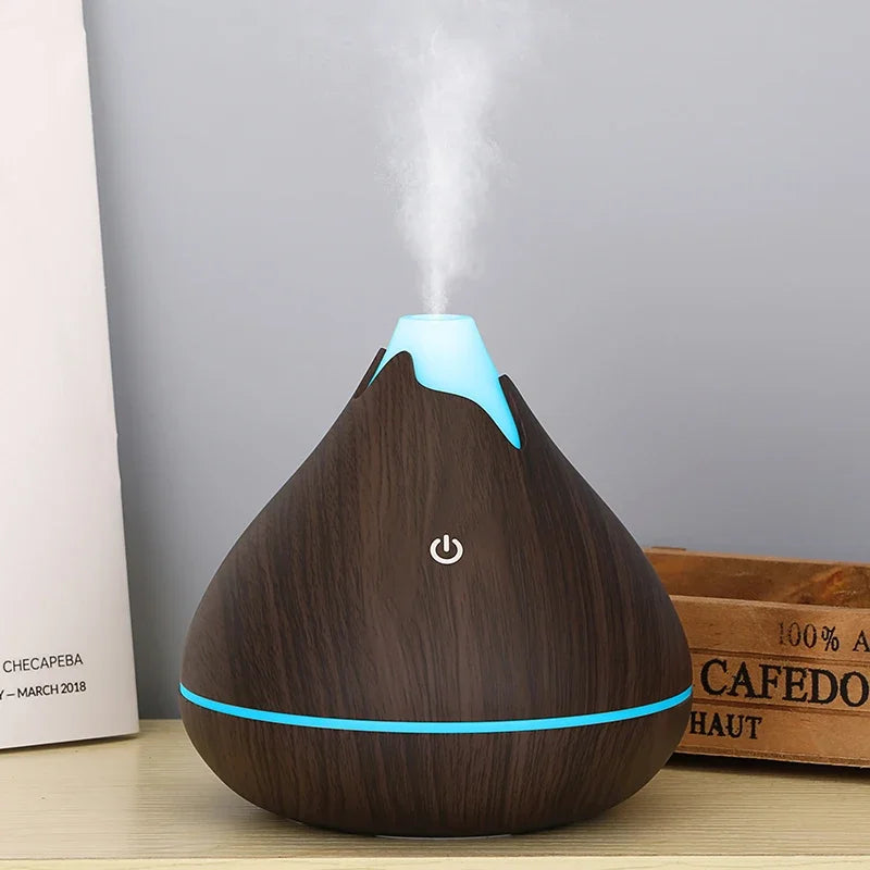 Humidificateur ultrasonique moderne avec LED 7 couleurs pour une ambiance relaxante