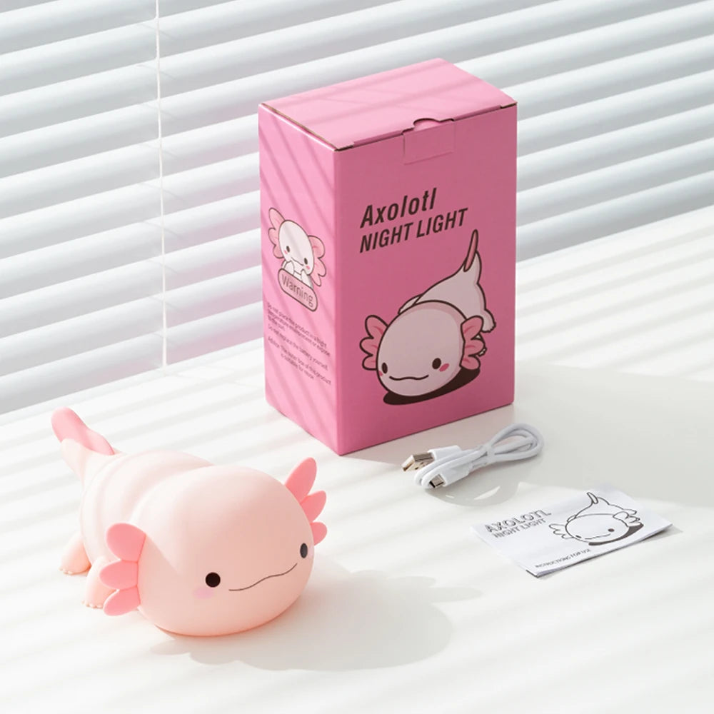 veilleuse pour lit bebe Axolotl Veilleuse de rêve