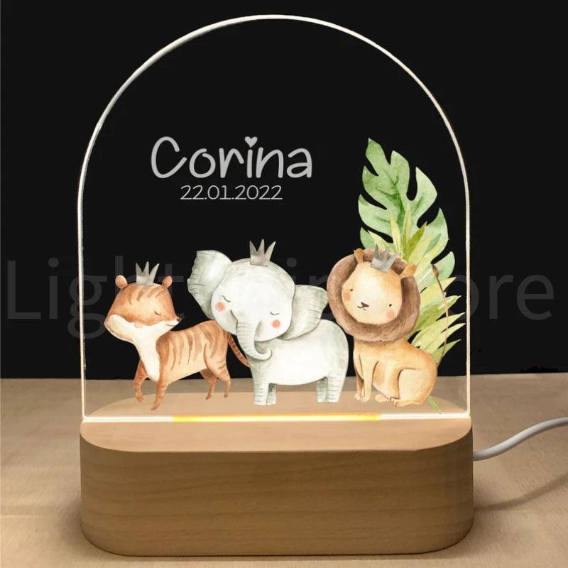 Veilleuse Bebe Personnalisable - Veilleuse de rêve 