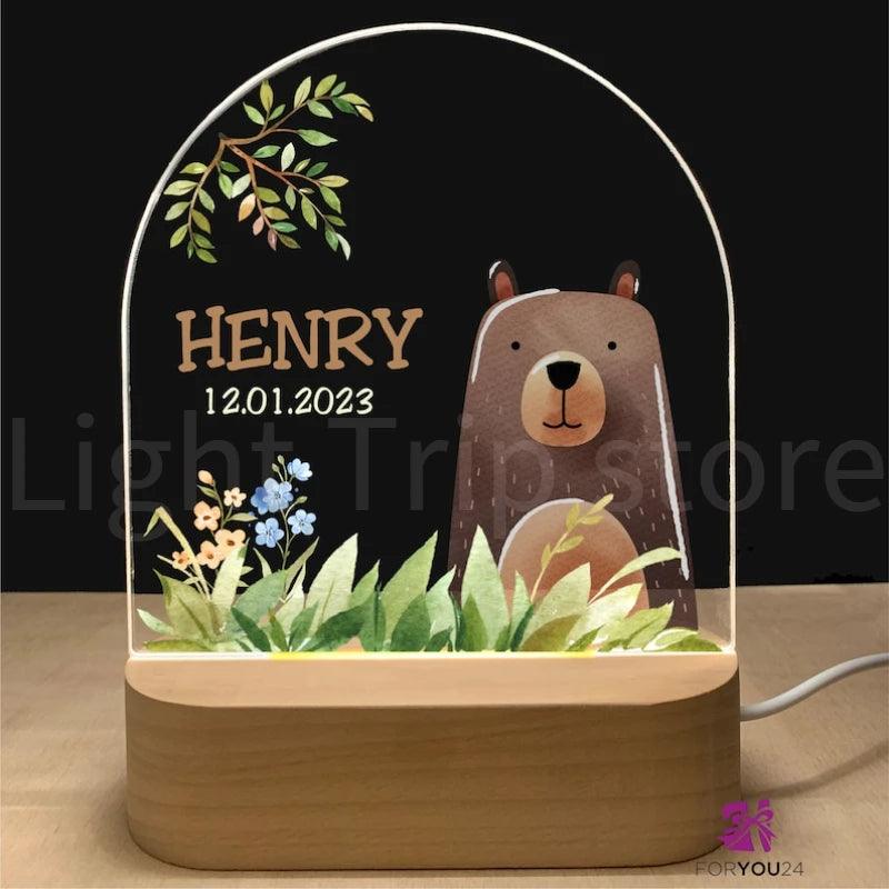 Veilleuse Bebe Personnalisable - Veilleuse de rêve 