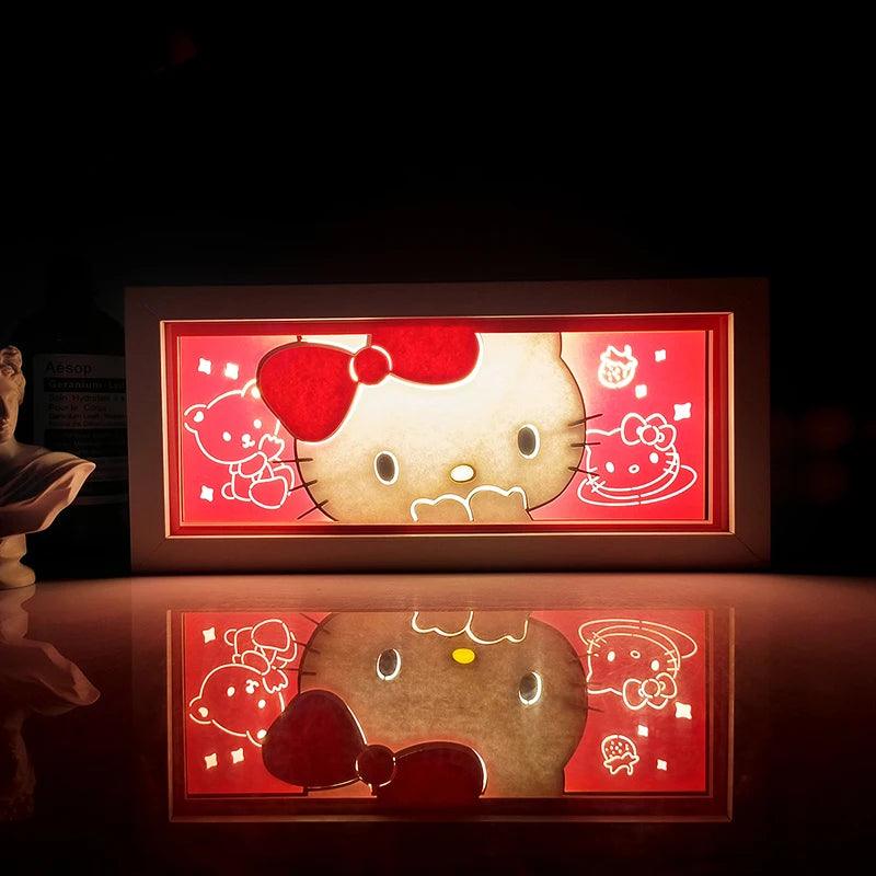 Tableau Led Hello Kitty - Veilleuse de rêve 