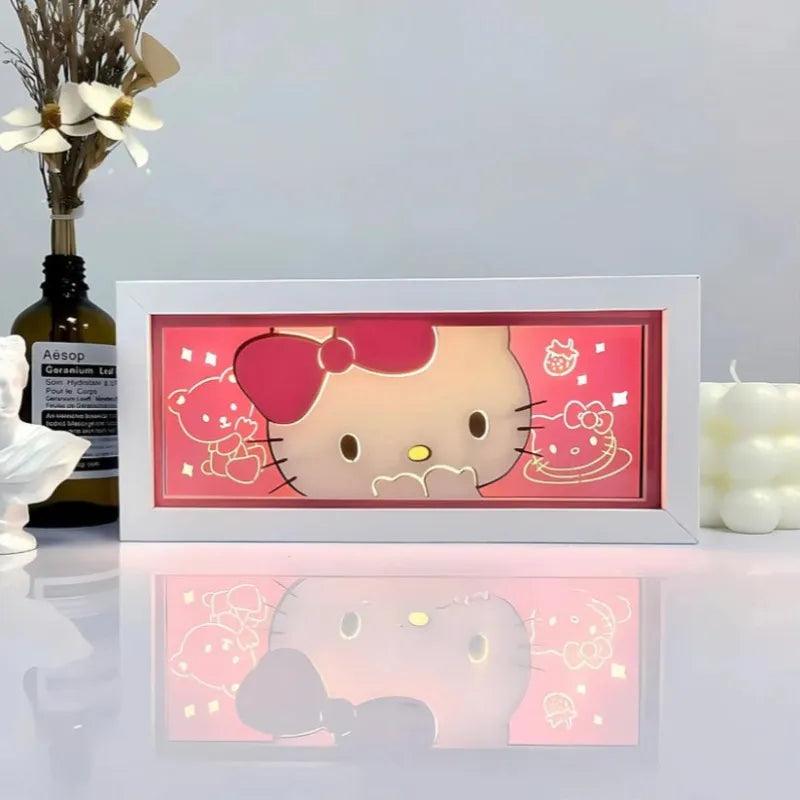 Tableau Led Hello Kitty - Veilleuse de rêve 