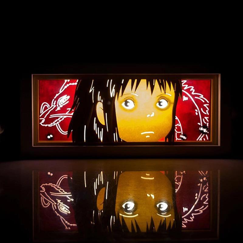 Tableau Lumineux Led Chihiro - Veilleuse de rêve 