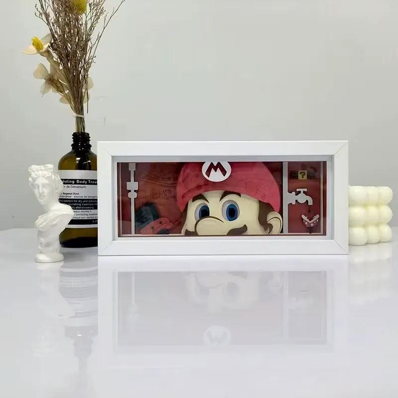 Tableau Lumineux Led Mario - Veilleuse de rêve 