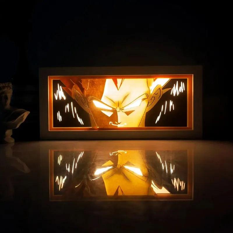 Tableau Lumineux Led Vegeta - Veilleuse de rêve 