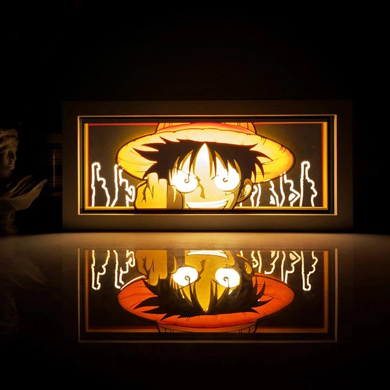 Tableau Lumineux Monkey D. Luffy - Veilleuse de rêve 