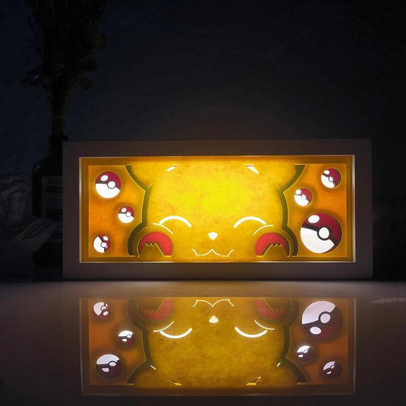 Tableaux Led Pikachu - Veilleuse de rêve 