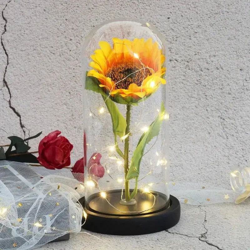 Lampe Fleur | Artificielles Tournesol - - Veilleuse de rêve | Veilleuse Fleurs | Artificielles Tournesol Led -  - #tag1# - #tag2# - #tag3# - #tag4#