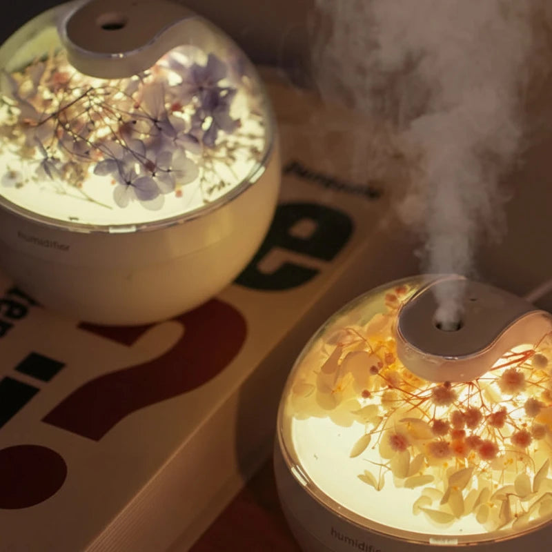 Diffuseur silencieux <36dB chambre bébé huiles essentielles fleur