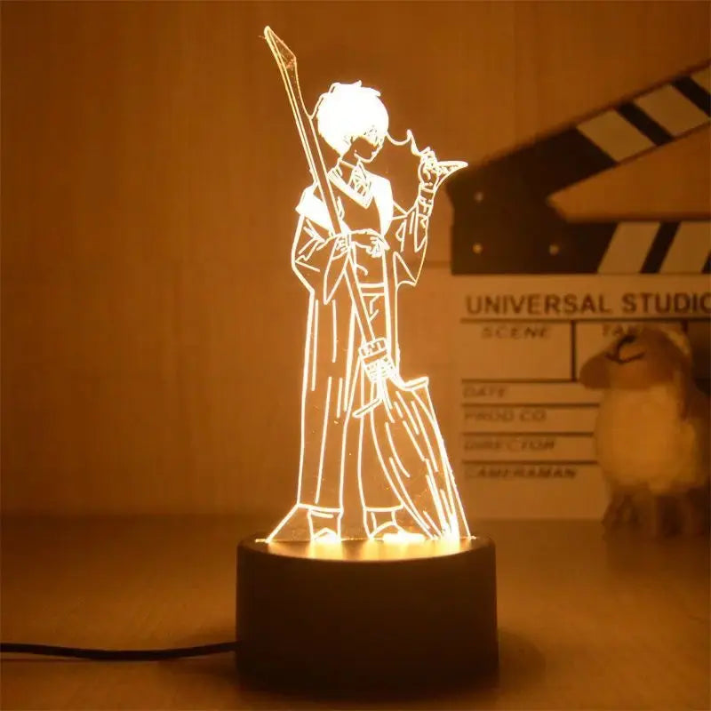 Lampe 3D Harry Potter avec Balais