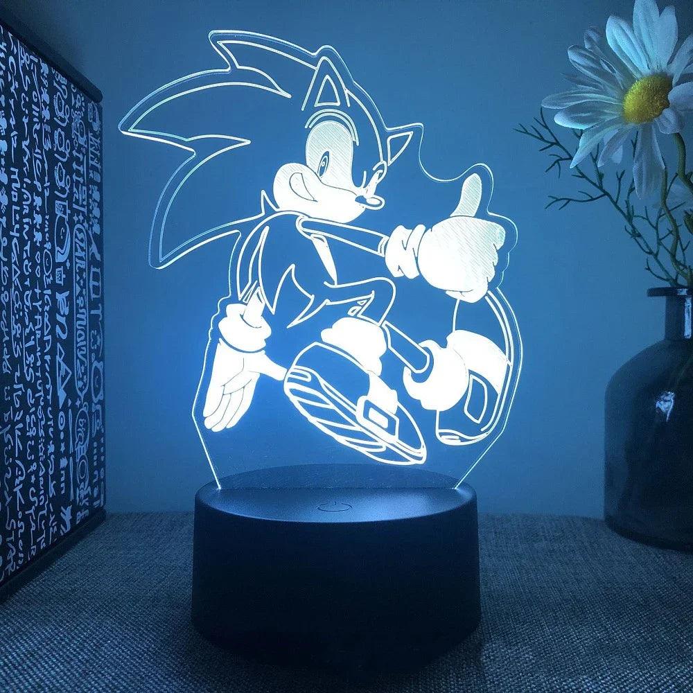 Veilleuse 3D Sonic - Veilleuse de rêve 