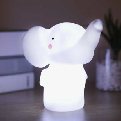 Veilleuse de rêve | Veilleuse Animaux Éléphant Blanc | bébé éléphant | bebe elephant | elephant bebe