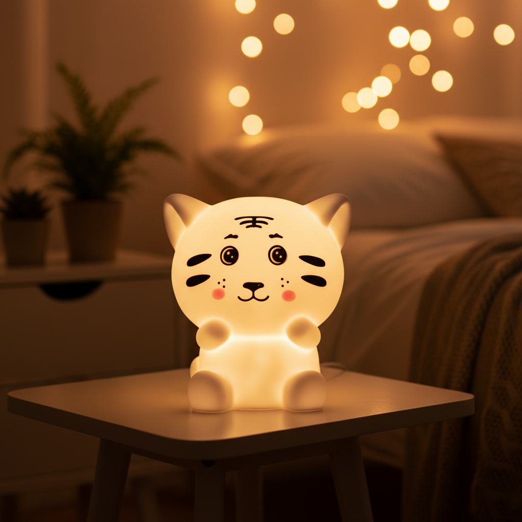 Veilleuse Animaux Savane Tigre Veilleuse de rêve