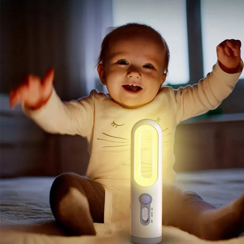 Lampe veilleuse bébé capteur mouvement USB rechargeable