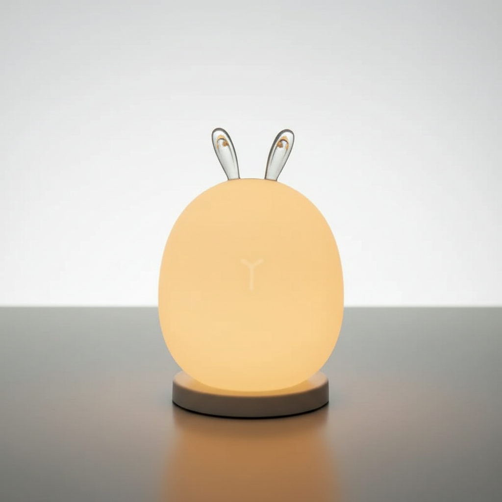 Veilleuse Bébé Lapin Souple Dimmable Veilleuse de rêve