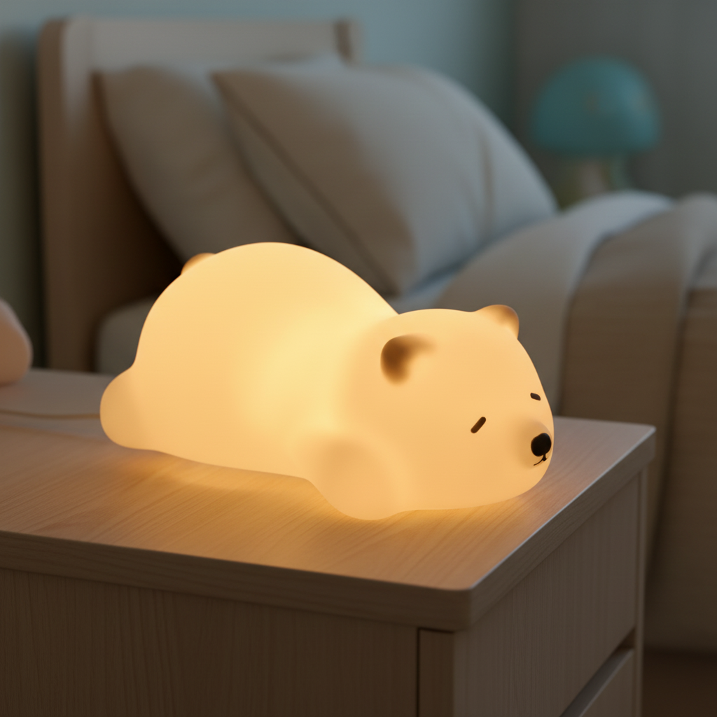 Veilleuse Bébé Ourson Rechargeable Veilleuse de rêve