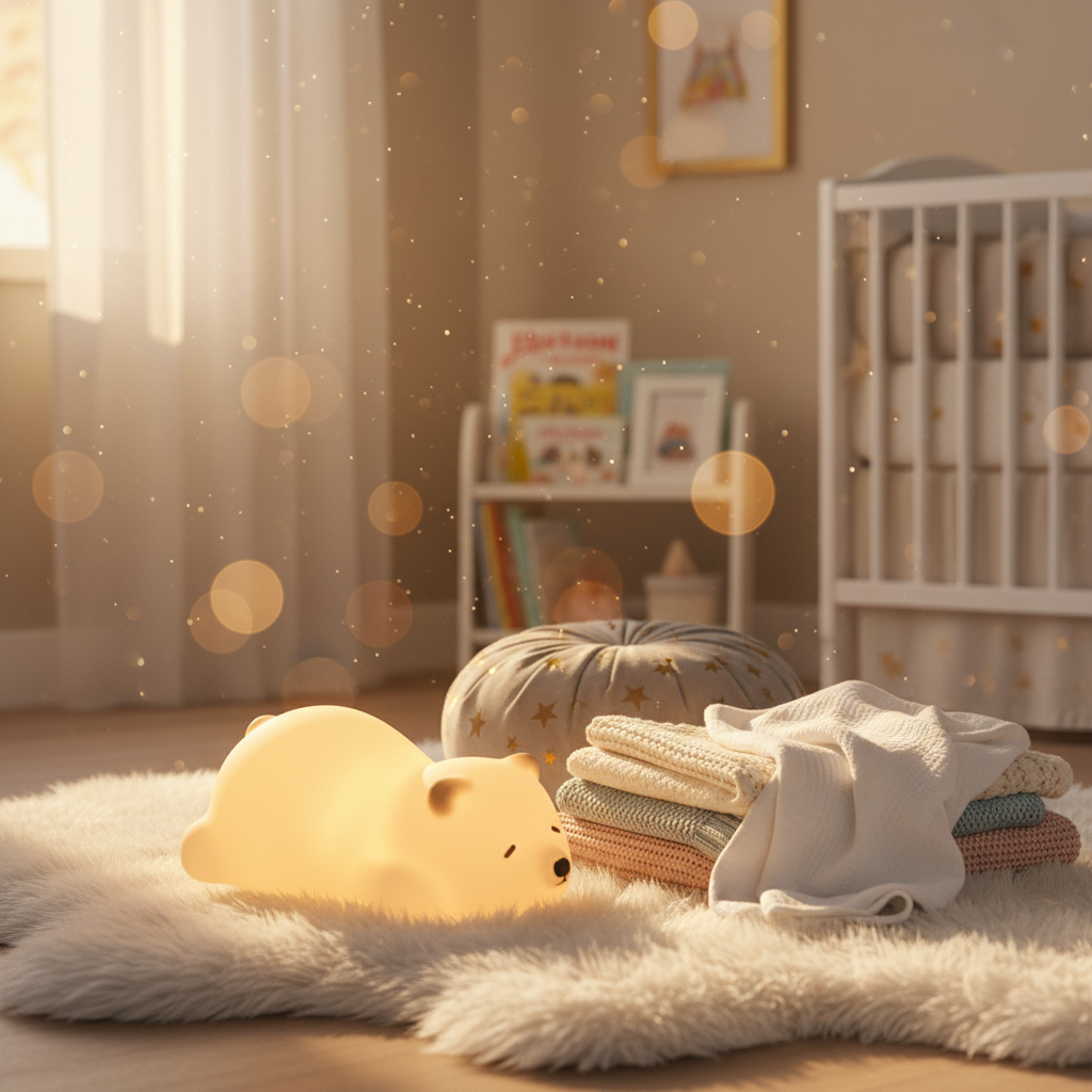 Veilleuse Bébé Ourson Rechargeable Veilleuse de rêve