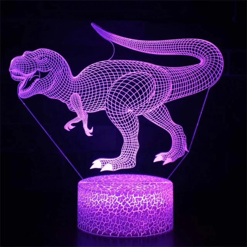 Veilleuse Dinosaure 3D - Veilleuse de rêve 
