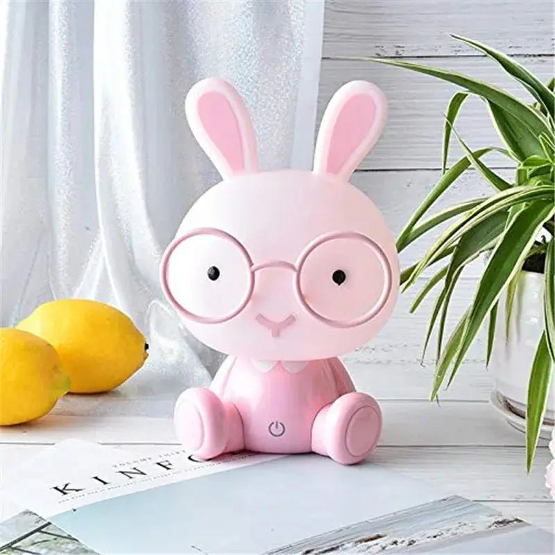 Veilleuse de rêve | Veilleuse Lapin | Lapin Lunettes Luminaires | Lapin Nain | Lampe Lapin