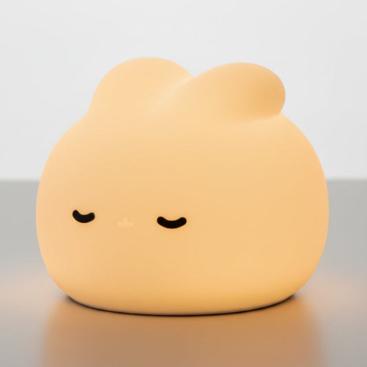 Veilleuse lapin silicone rechargeable pour chambre bébé lumière douce