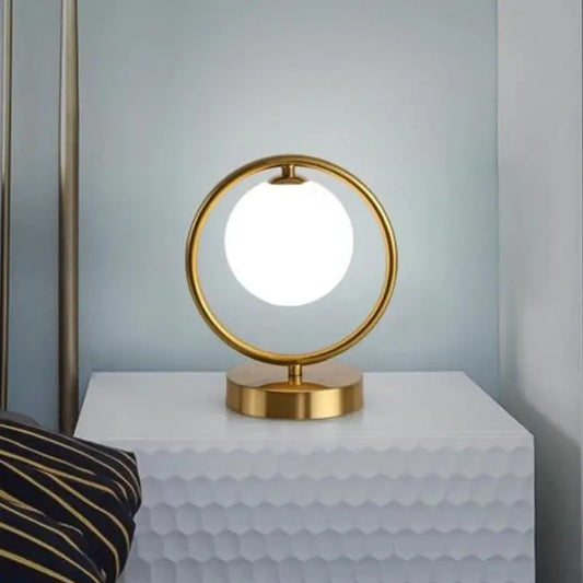 Veilleuse de rêve | Veilleuse Moderne en Laiton Rond 12-15cm | lampe en laiton | 