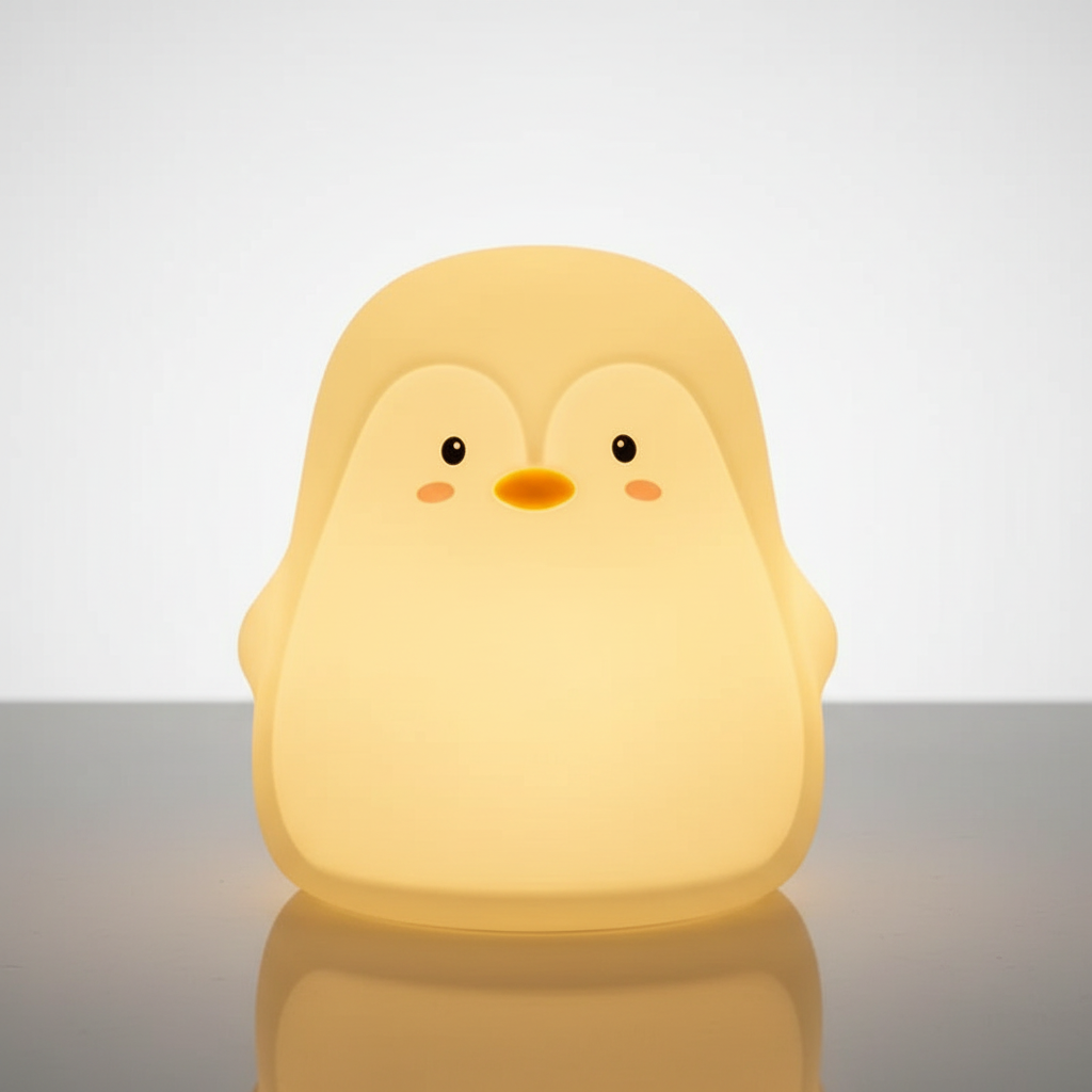 Veilleuse Pingouin 7 Couleurs Rechargeable Veilleuse de rêve