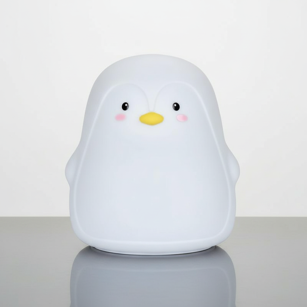 Veilleuse Pingouin 7 Couleurs Rechargeable Veilleuse de rêve