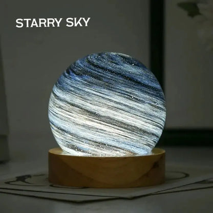 Veilleuse de rêve  Lampe Galaxie | Atmosphère Veilleuse de rêve Lampe 3D Lampe Boule à Poser Lampe Galaxie Veilleuse Boule