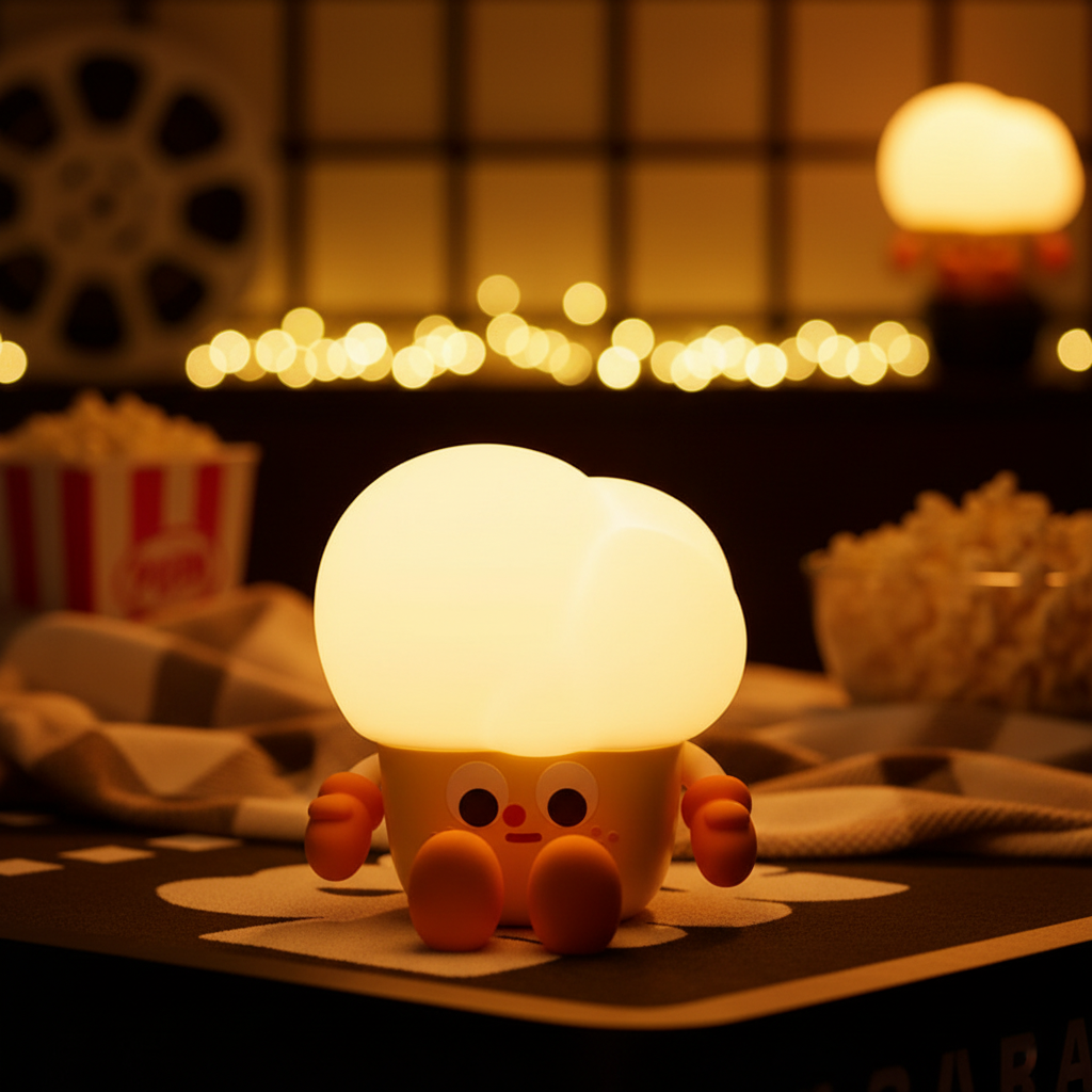 Veilleuse Popcorn Rechargeable Veilleuse de rêve