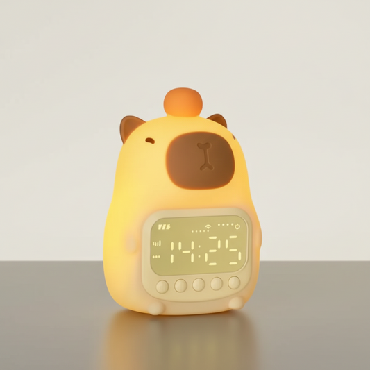 Veilleuse Réveil Éducatif Capybara Veilleuse de rêve