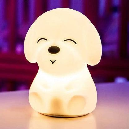 Veilleuse de rêve  Veilleuse Enfant | Chien Mignon Tactile Veilleuse de rêve Lampe De Chevet Tactile Veilleuse Chien Veilleuse Enfant