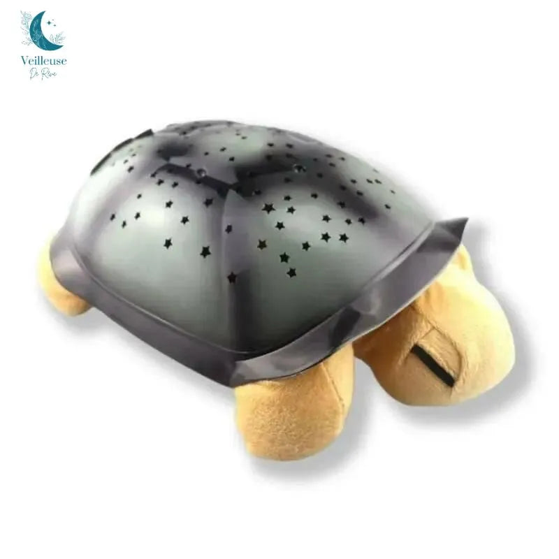 projecteur lumineux veilleuse rechargeable tortue jaune fond blanc