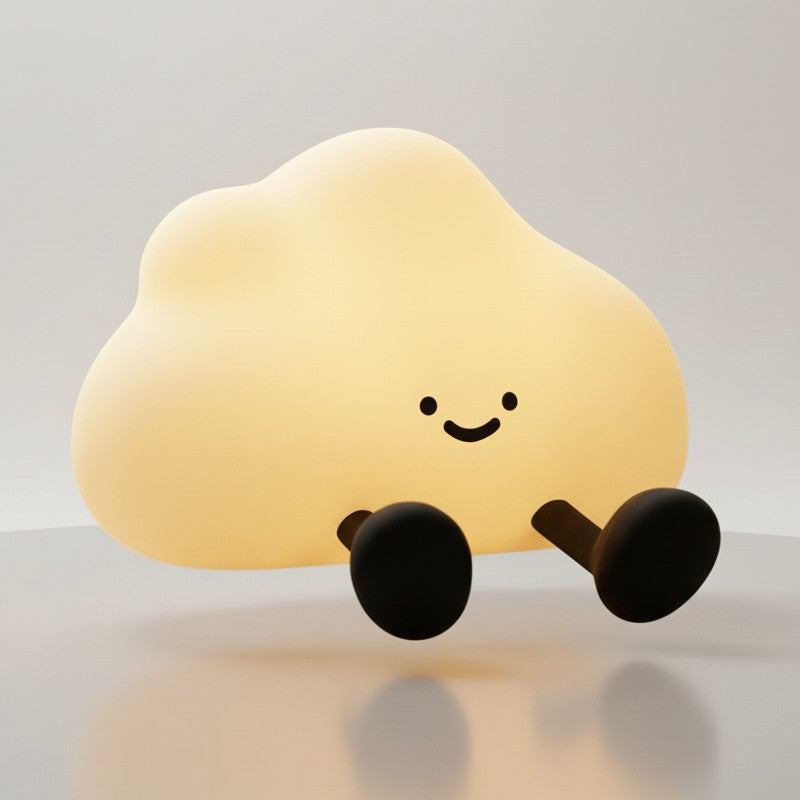 Design moderne nuage lumineux – Déco chambre bébé élégante