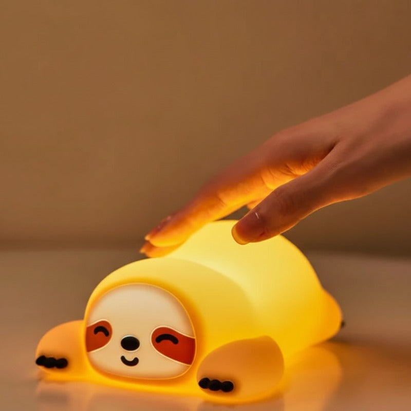 lampe veilleuse paresseux bébé rechargeable usb longue autonomie