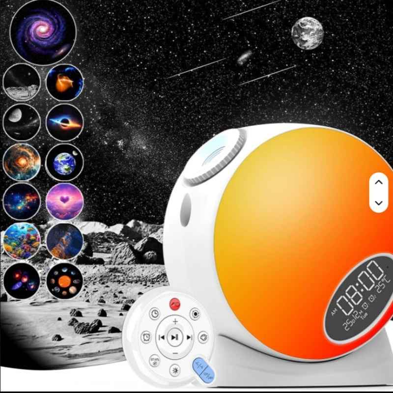 veilleuse ciel étoile télécommande bluetooth projection