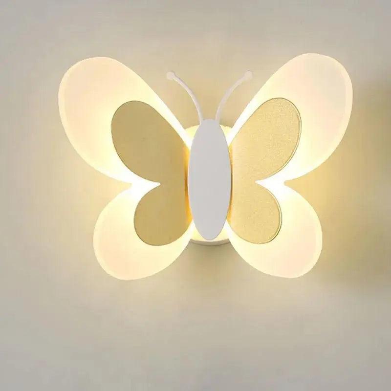 Applique Murale Bebe Papillon Led - Veilleuse de rêve 