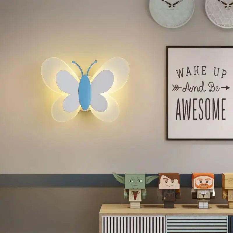 Applique Murale Bebe Papillon Led - Veilleuse de rêve