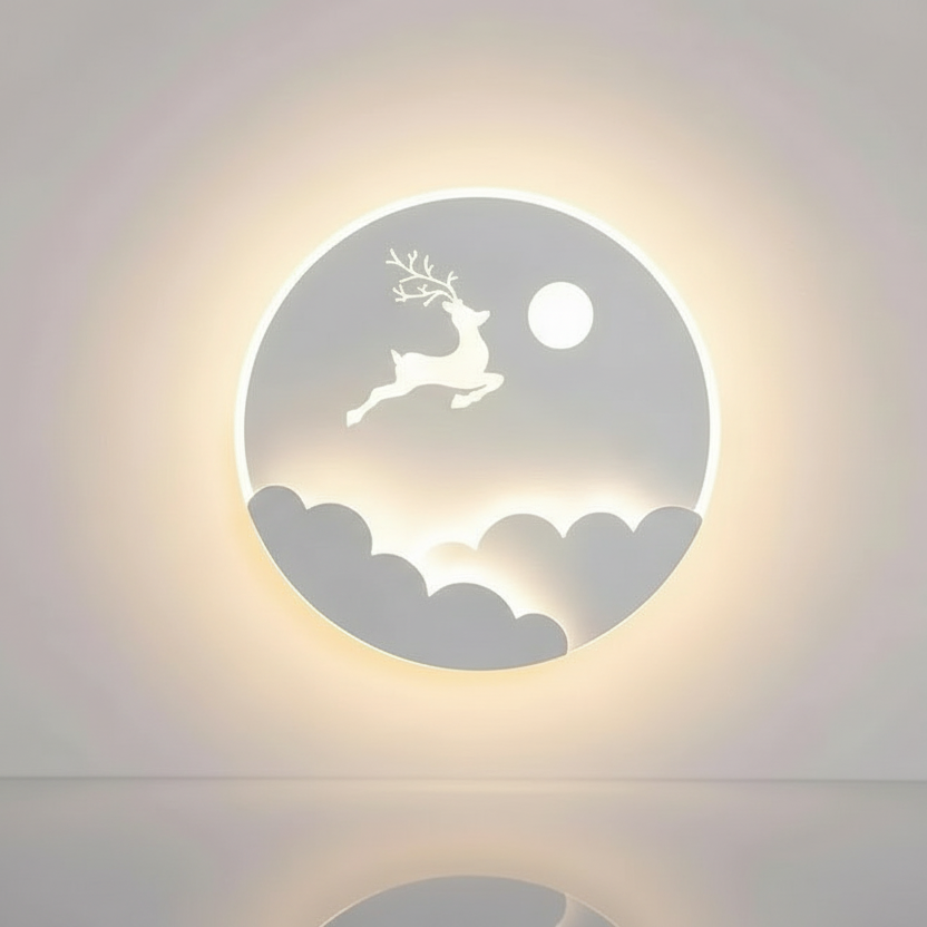 Applique Murale Cerf Veilleuse de rêve