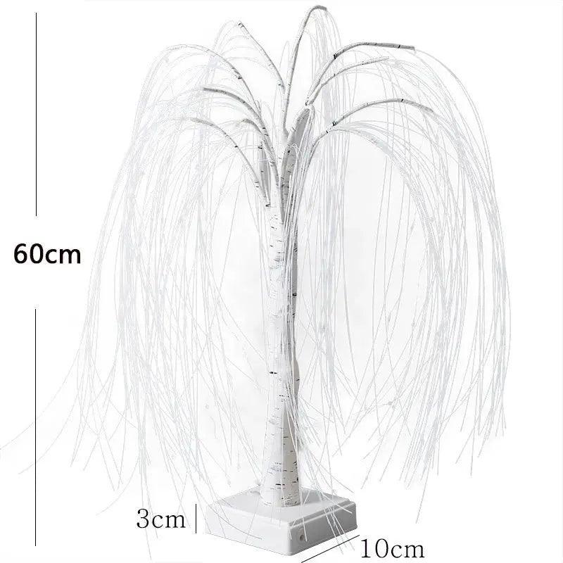 Arbre Saule Pleureur Lumineux - Veilleuse de rêve 