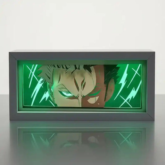 Boite Lumiere Led Roronoa Zoro Veilleuse de rêve