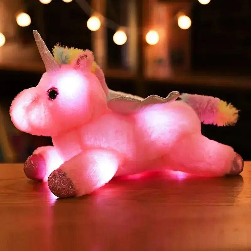 Doudou Licorne Lumineuse - Veilleuse de rêve 