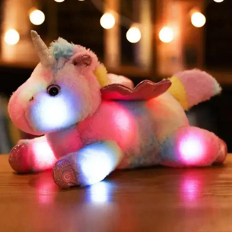 Doudou Licorne Lumineuse - Veilleuse de rêve 