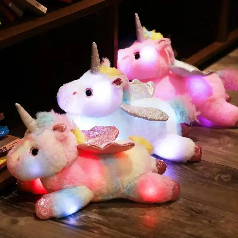 Doudou Licorne Lumineuse - Veilleuse de rêve 