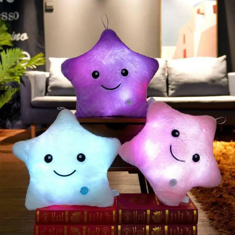 Etoile Peluche Lumineuse Clignotante - Veilleuse de rêve