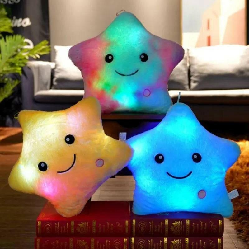 Etoile Peluche Lumineuse Clignotante - Veilleuse de rêve