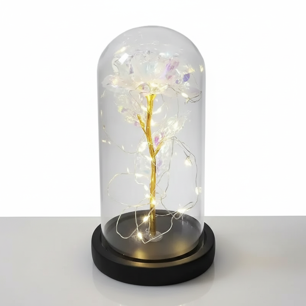 Fleure Eternelle Crystal Veilleuse de rêve