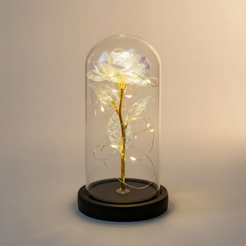 Fleure Eternelle Crystal Veilleuse de rêve